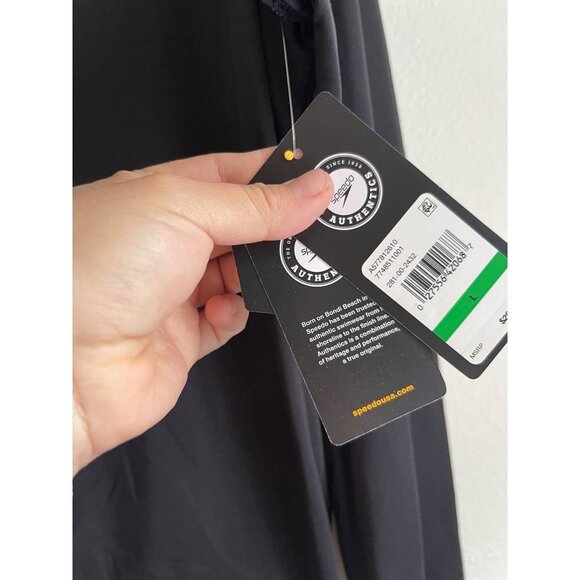 NWT Speedo Mans Long sleeve SPF quick dry top Size L - Picture 5 of 6